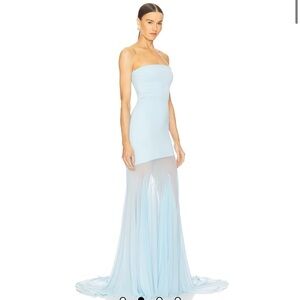 X Revolve Dahlia Gown in Blue